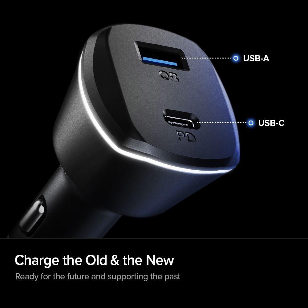 ArcStation 30W PD Dual Car Charger Black