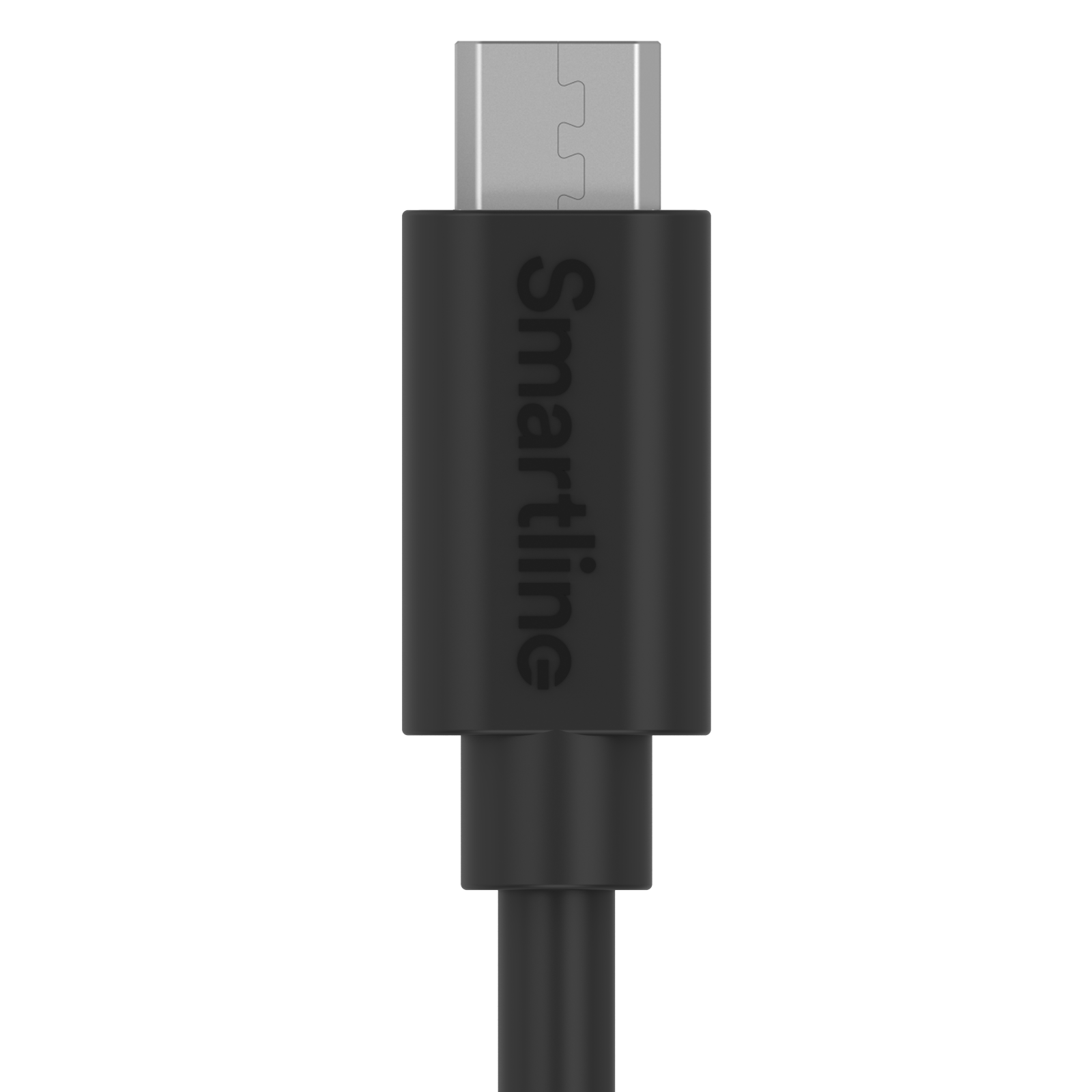 USB-kabel MicroUSB 2m Svart