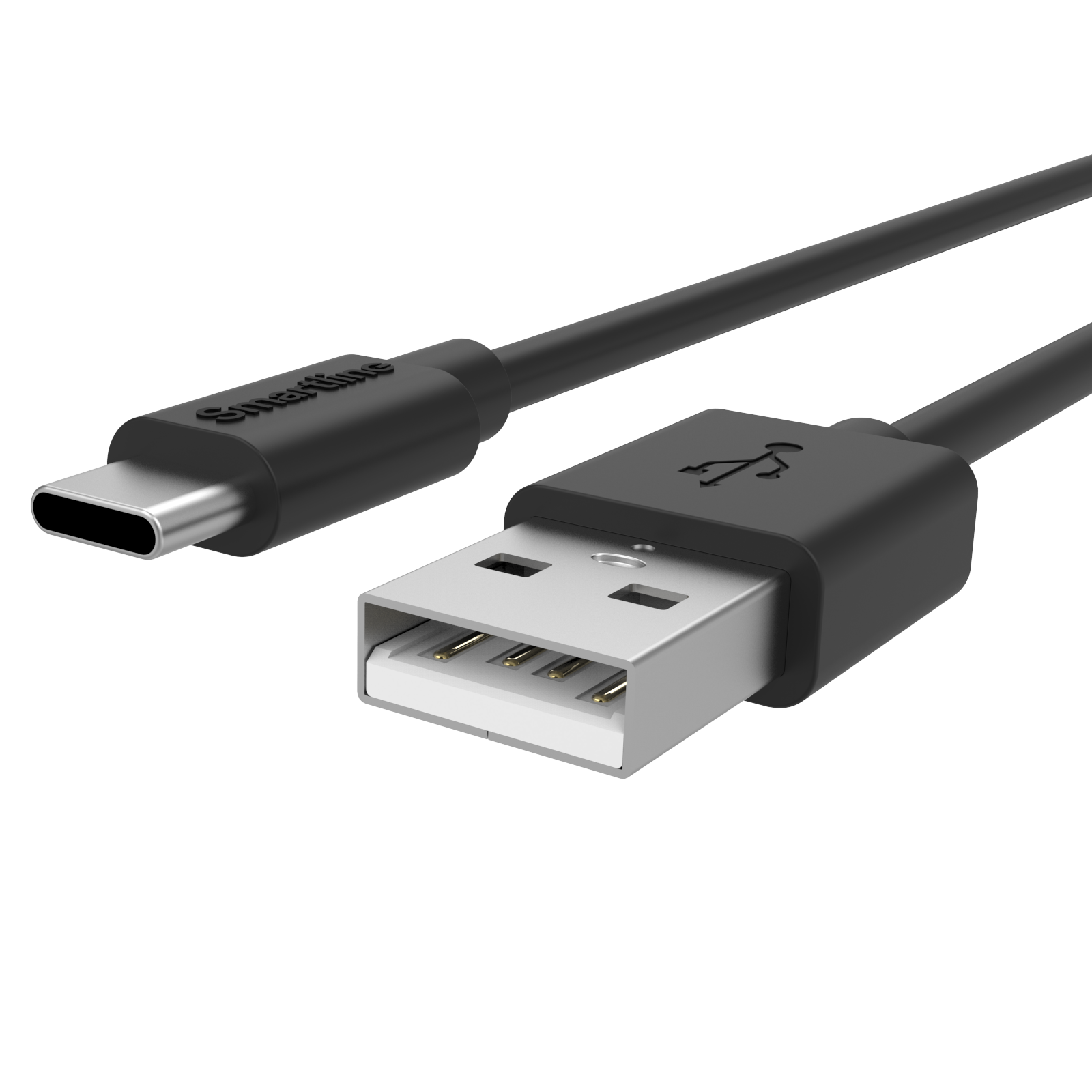 USB-kabel USB-C 3m Svart