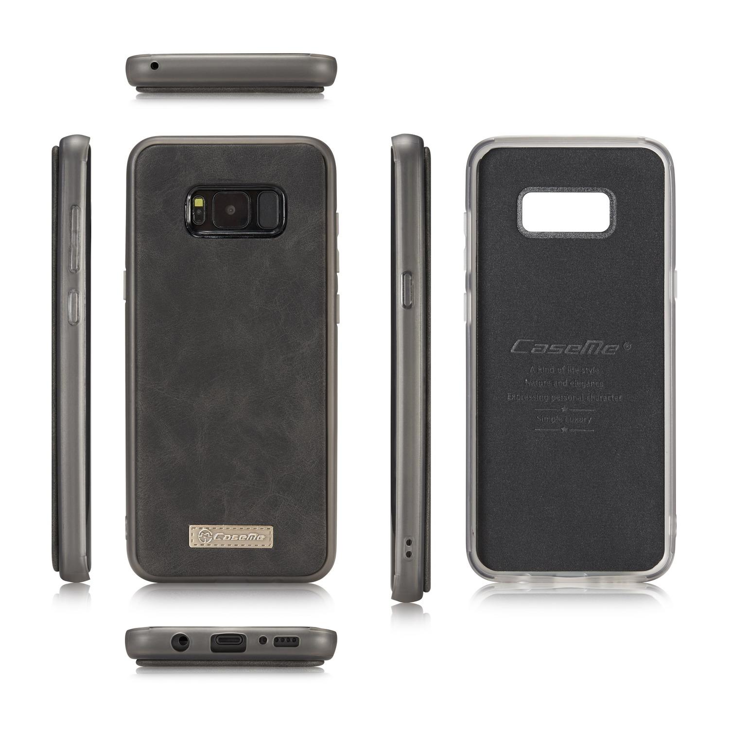 Multi-slot Flipfodral Samsung Galaxy S8 grå