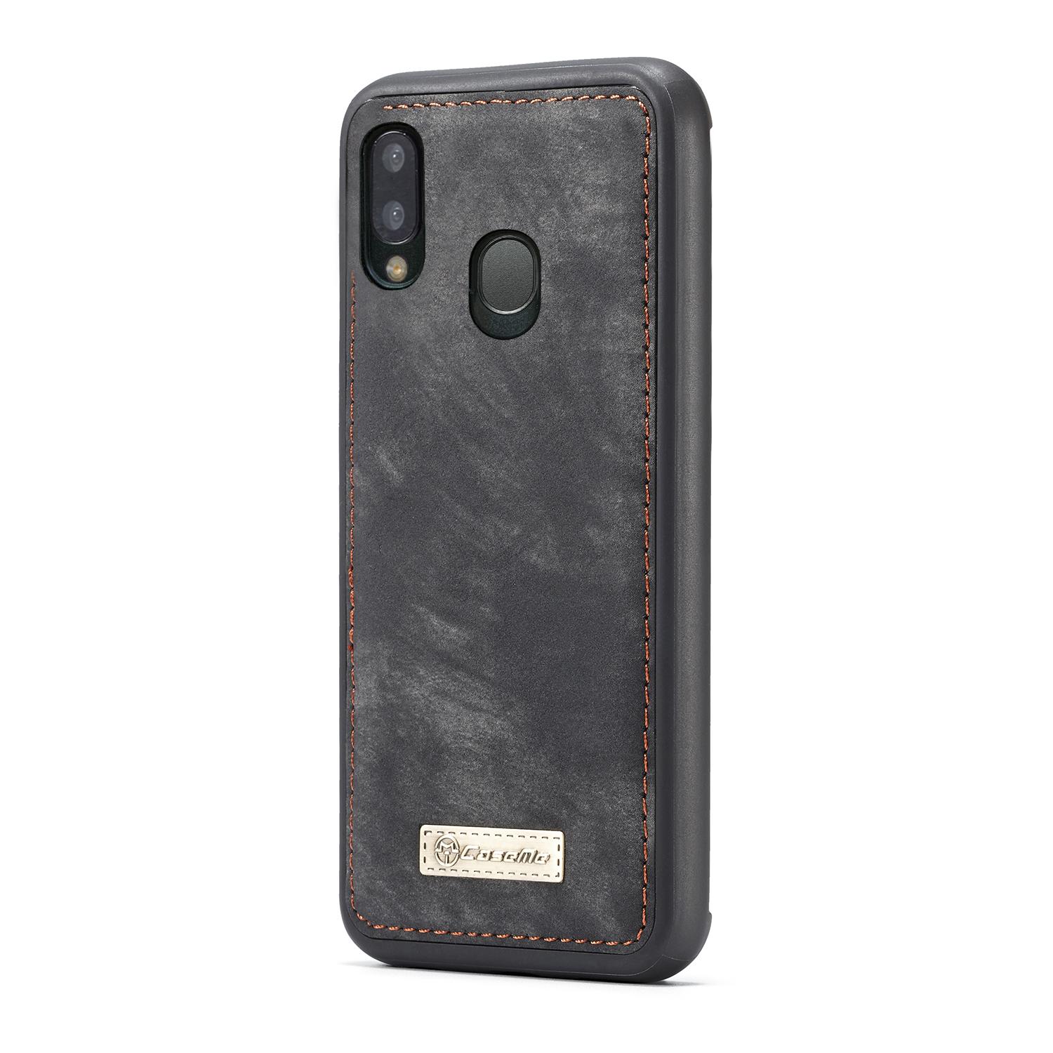 Multi-slot Plånboksfodral Samsung Galaxy A20e Grå