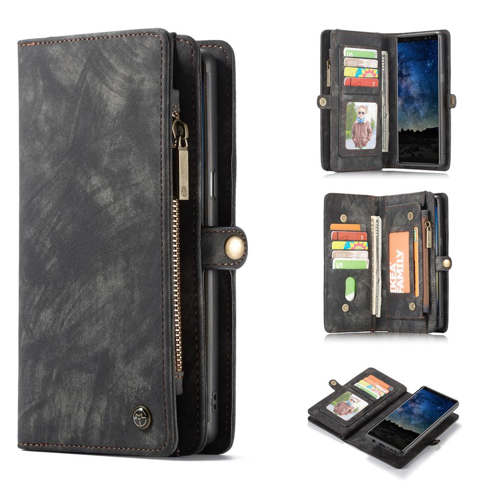 Multi-slot Plånboksfodral Galaxy Note 9 grå