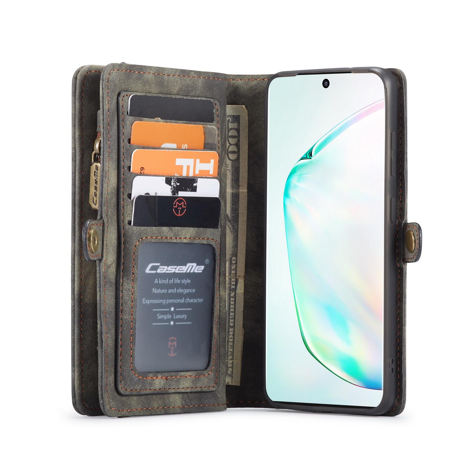 Multi-slot Plånboksfodral Samsung Galaxy S20 Grå