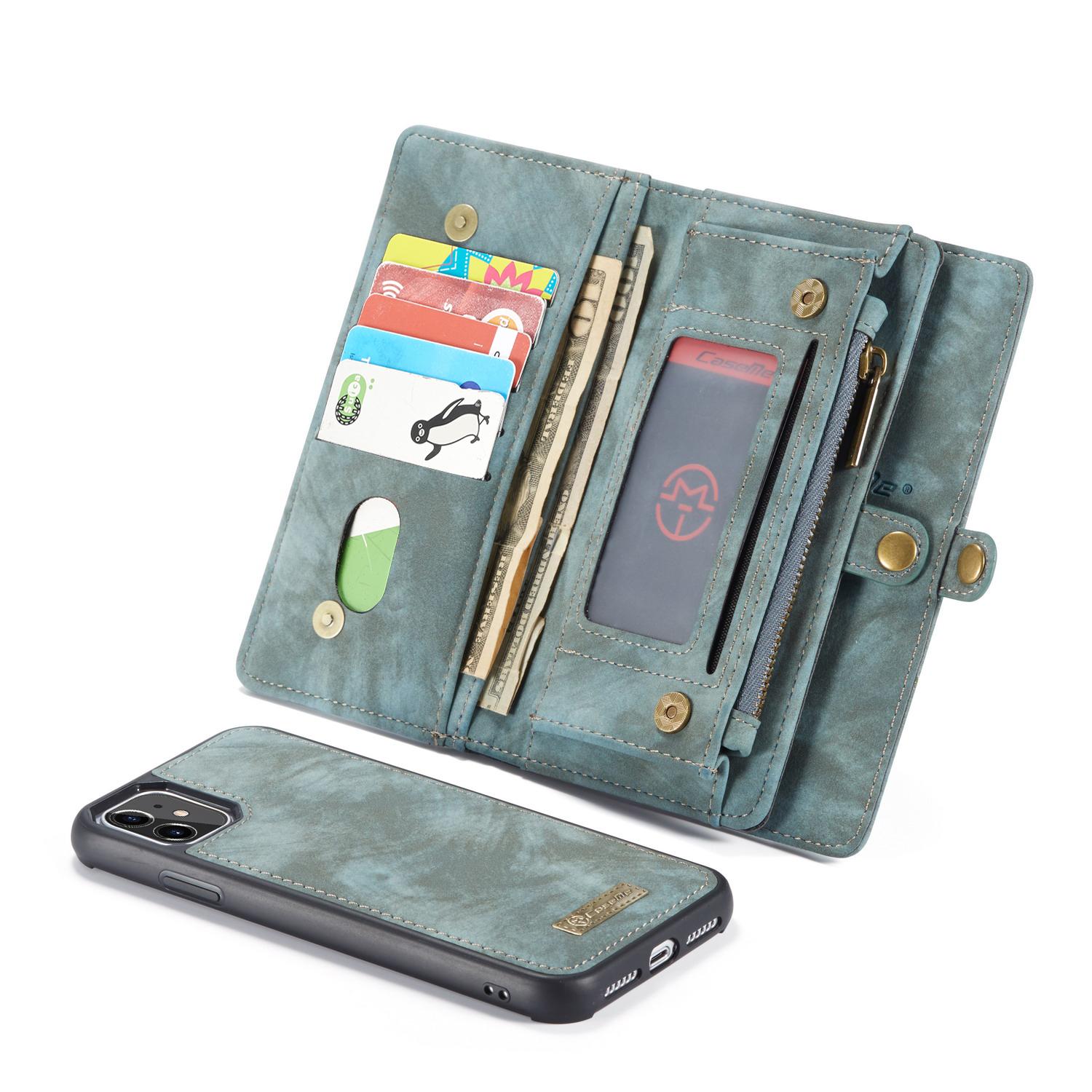 Multi-slot Plånboksfodral iPhone 11 blå