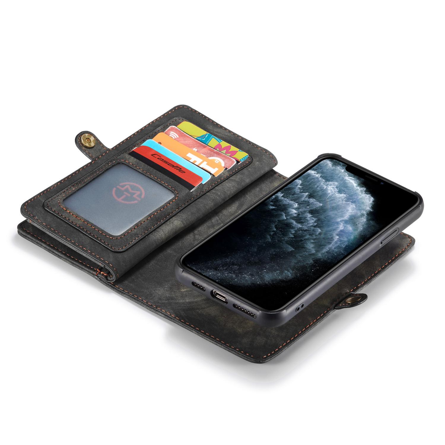 Multi-slot Plånboksfodral iPhone 11 Pro grå