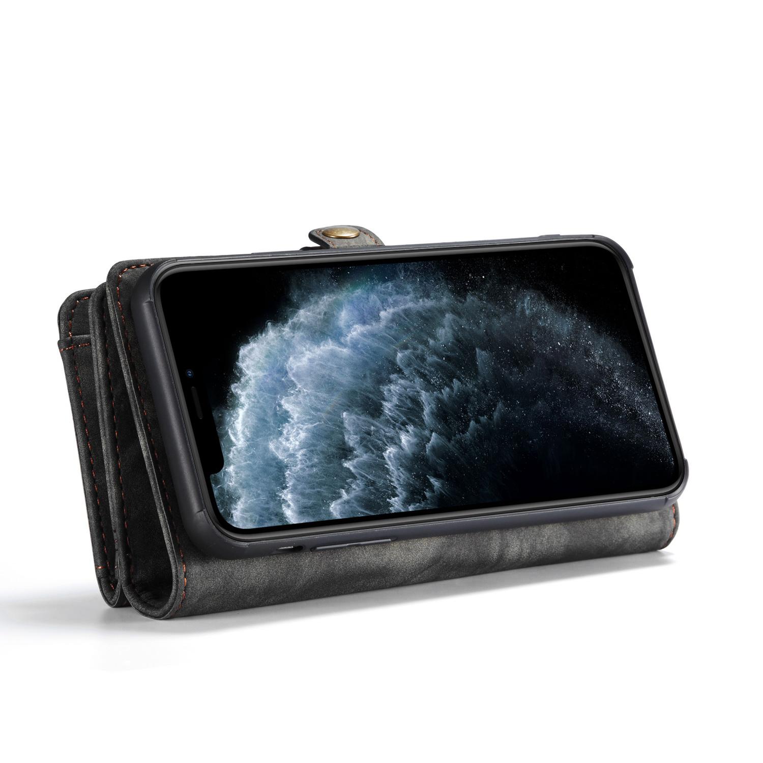 Multi-slot Plånboksfodral iPhone 11 Pro grå