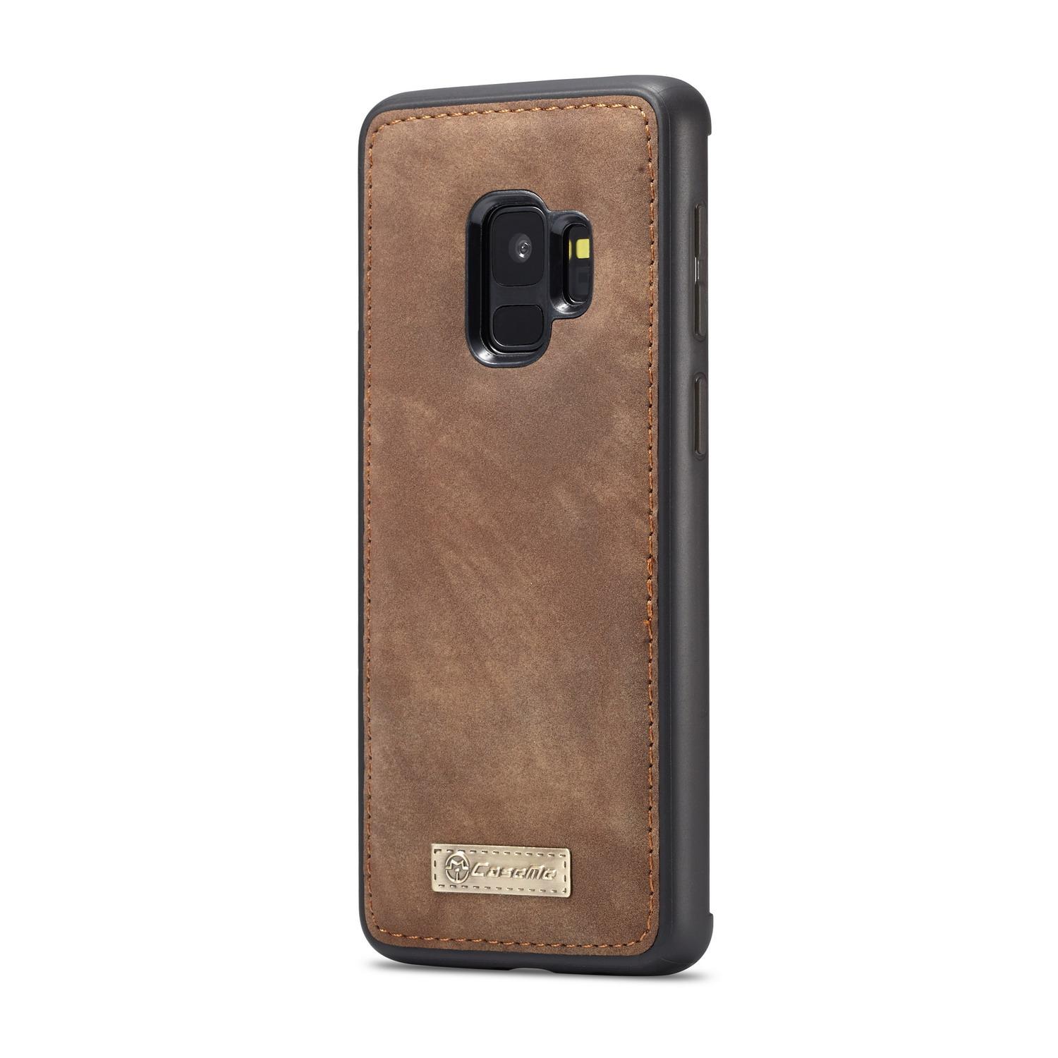 Multi-slot Plånboksfodral Samsung Galaxy S9 Brun