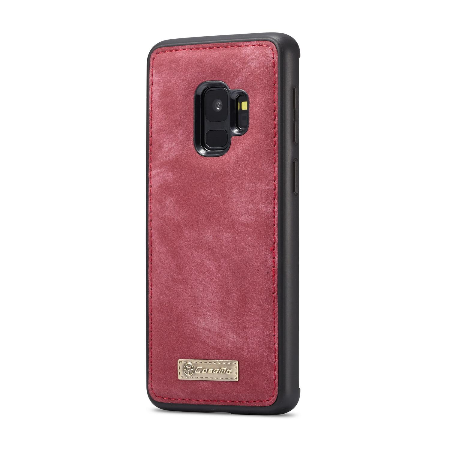 Multi-slot Plånboksfodral Samsung Galaxy S9 Röd