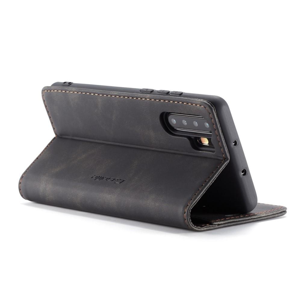 Slim Plånboksfodral Huawei P30 Pro Svart