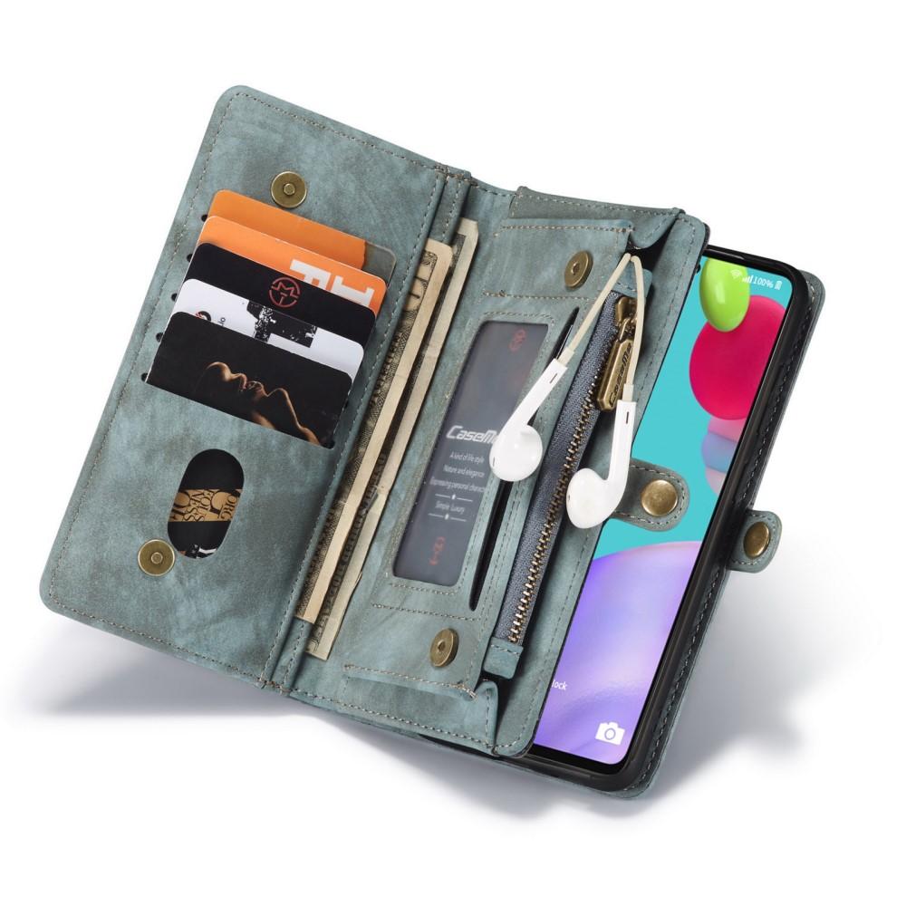 Multi-slot Plånboksfodral Samsung Galaxy A52 5G Blå