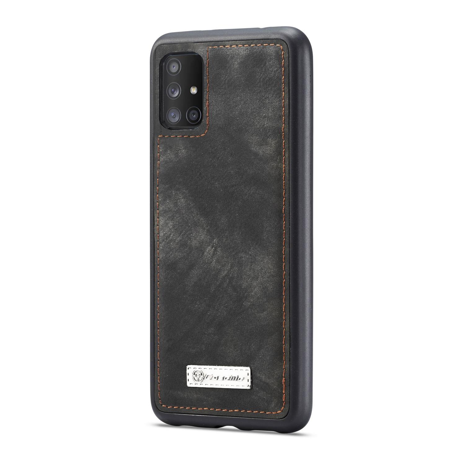 Multi-slot Plånboksfodral Samsung Galaxy A71 Grå