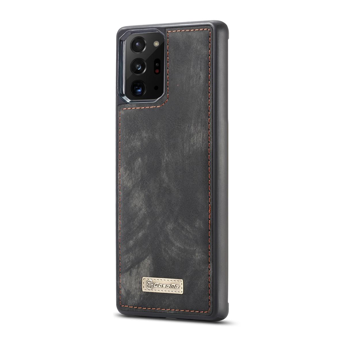 Multi-slot Plånboksfodral Galaxy Note 20 Ultra grå