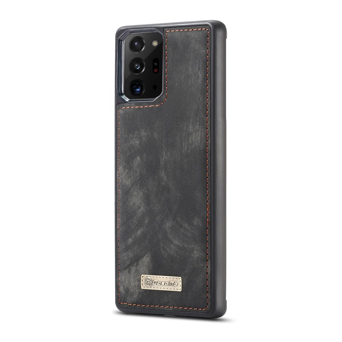 Multi-slot Plånboksfodral Samsung Galaxy Note 20 Ultra Grå