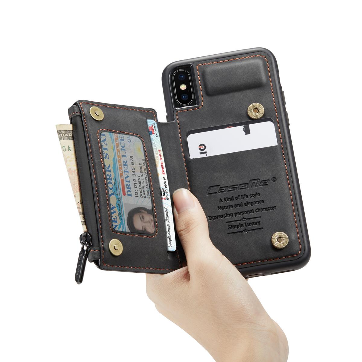 Multi-slot Skal iPhone XS Max svart