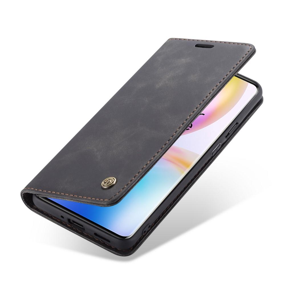 Slim Plånboksfodral OnePlus 8 Pro svart