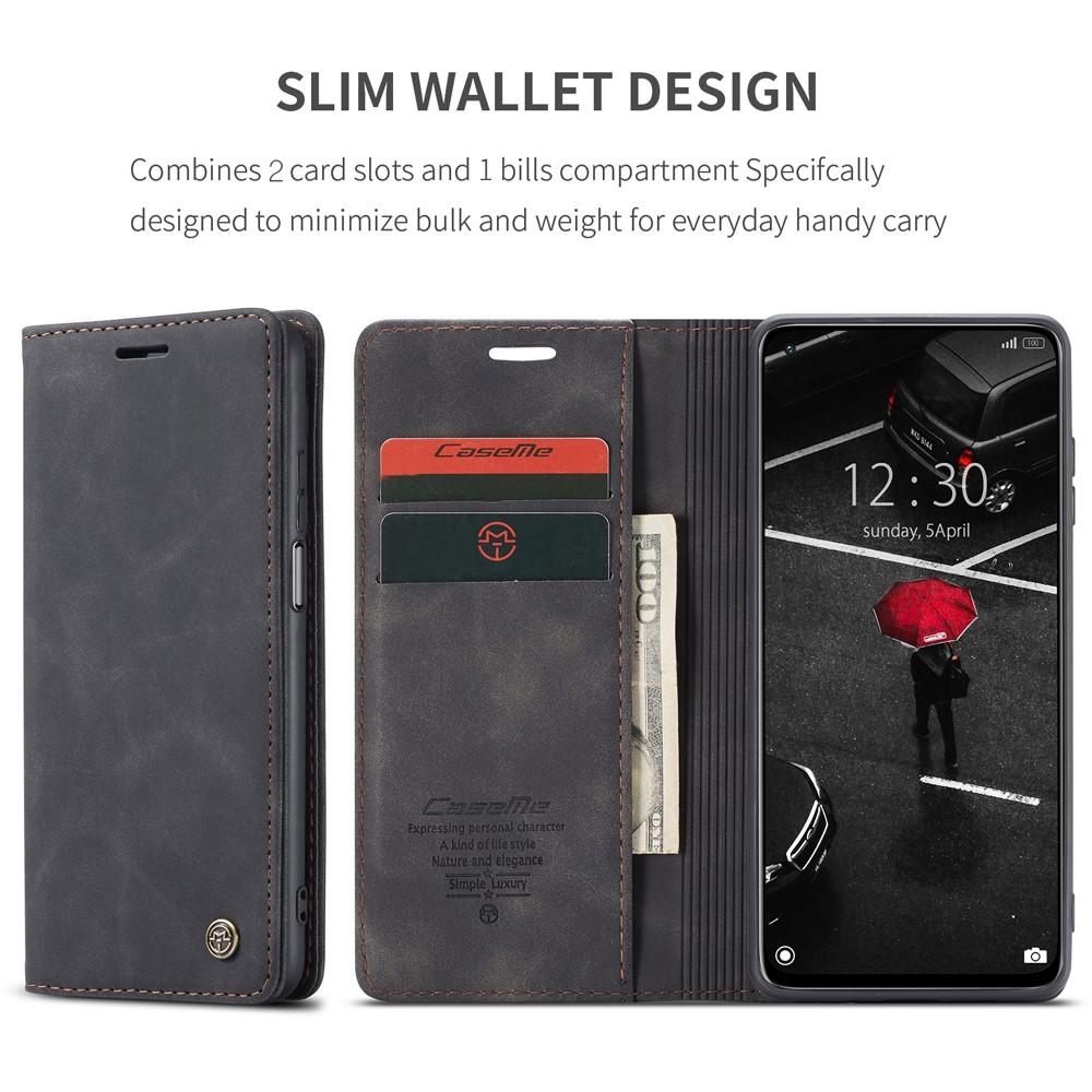 Slim Plånboksfodral Xiaomi Mi 10T/10T Pro svart