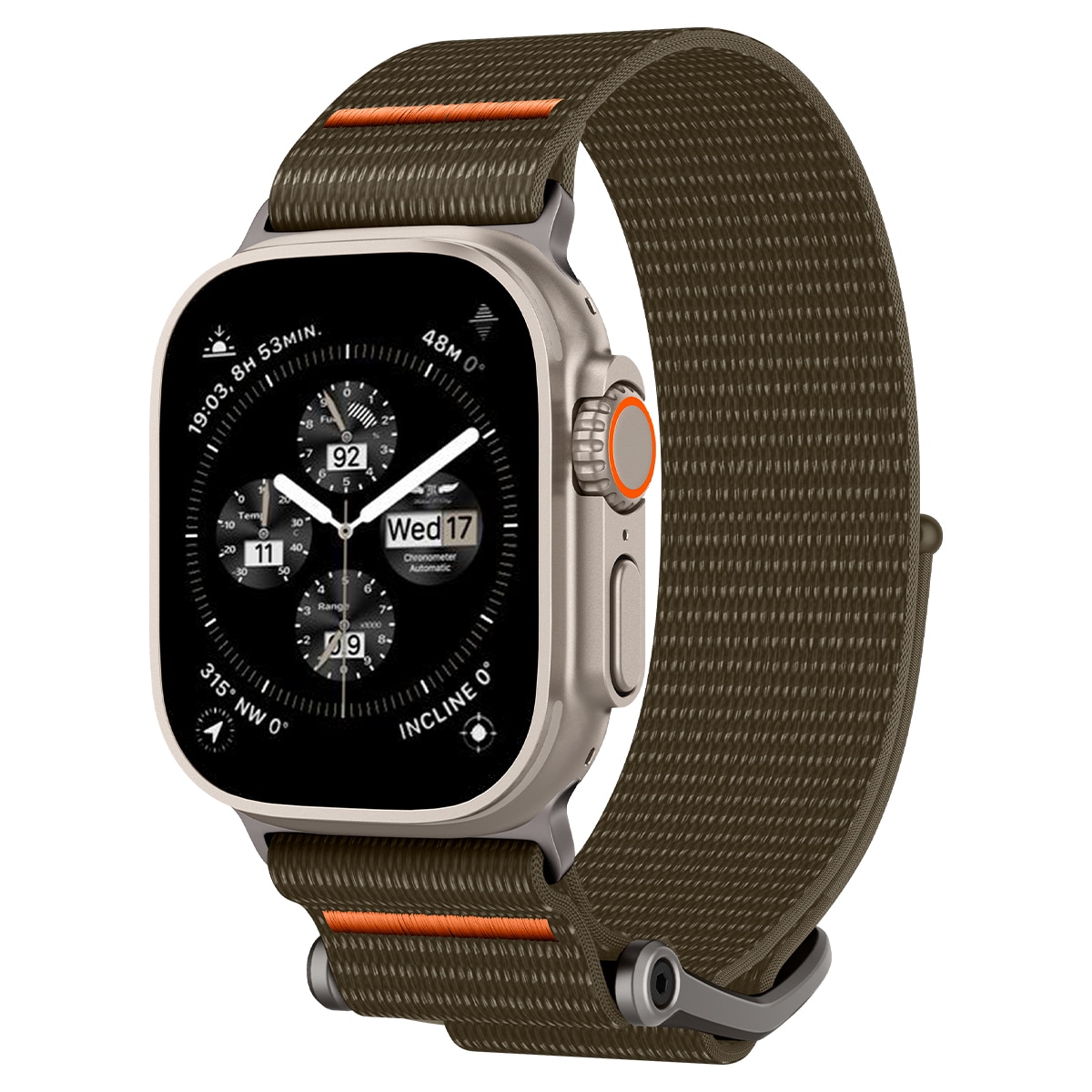 DuraPro Flex Ultra Apple Watch Ultra 49mm Khaki