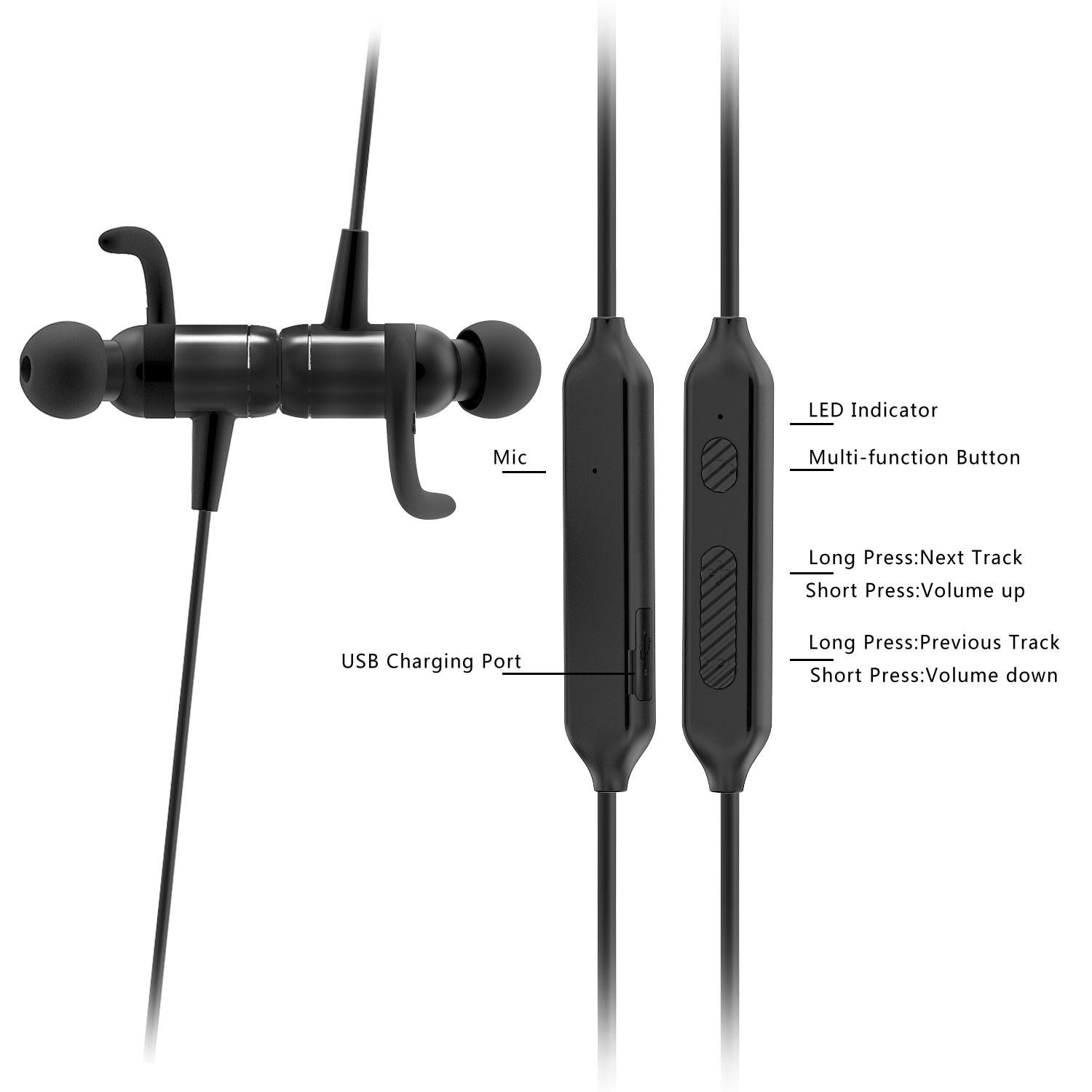 HSP100 In-ear Headset Sport Bluetooth