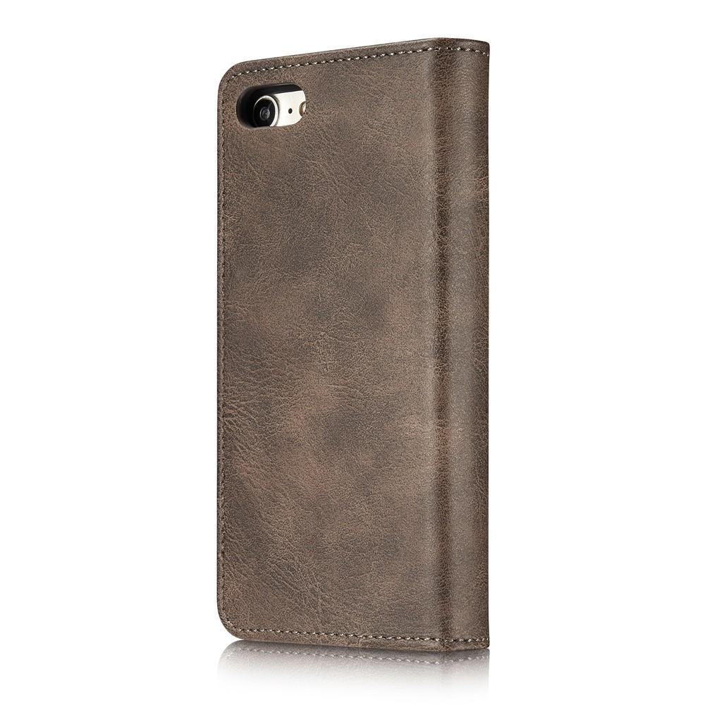 Magnet Wallet iPhone 8 Brown