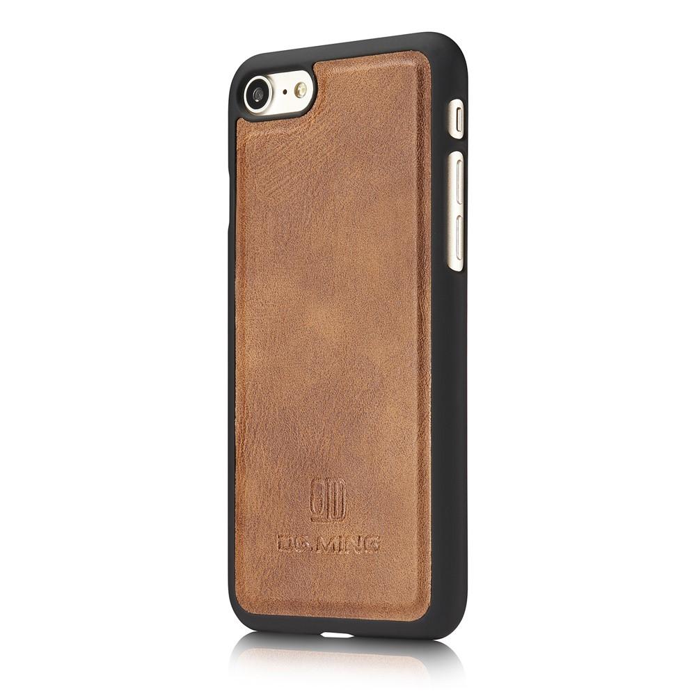 Magnet Wallet iPhone 8 Cognac