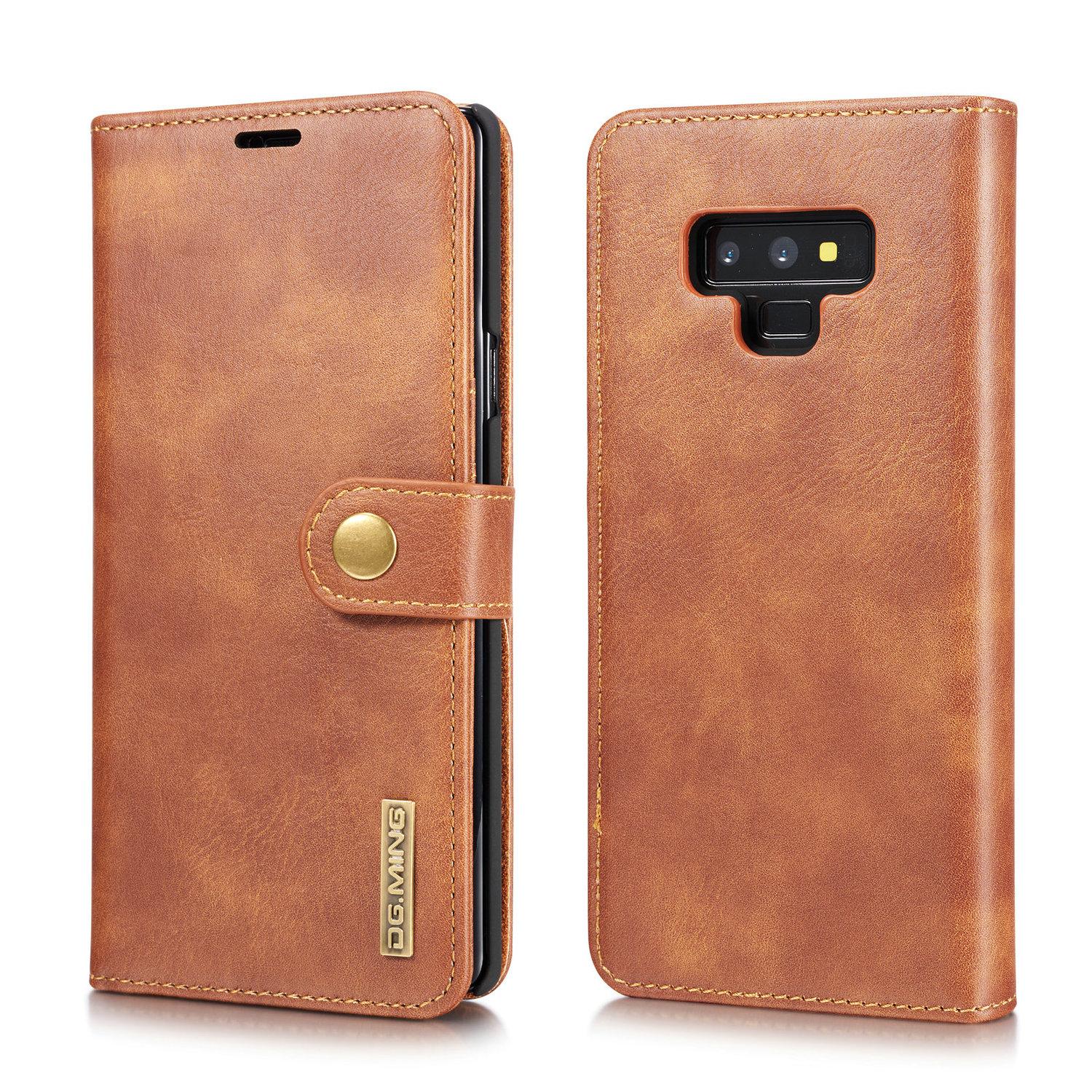 Magnet Wallet Galaxy Note 9 Cognac