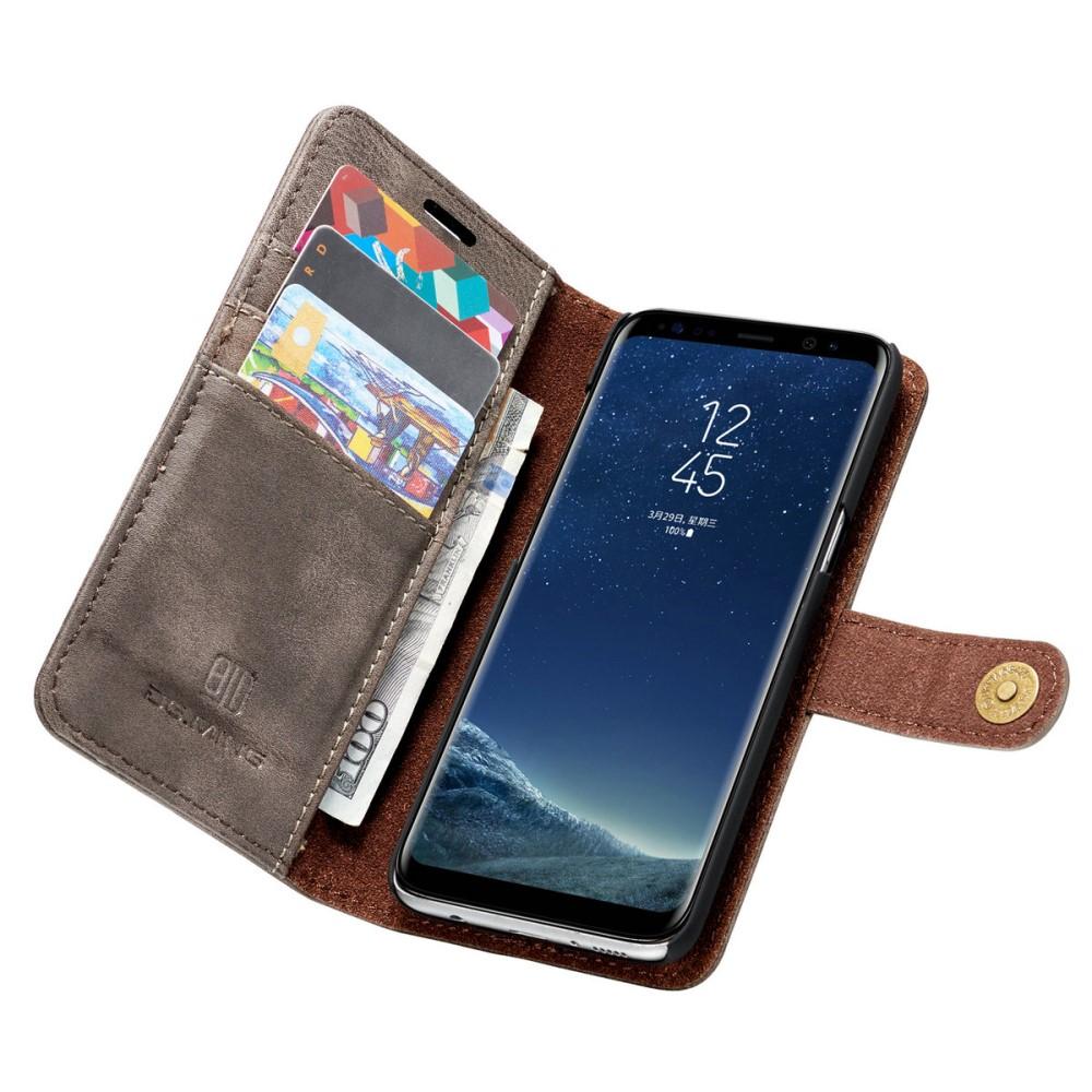 Magnet Wallet Galaxy S8 Brown