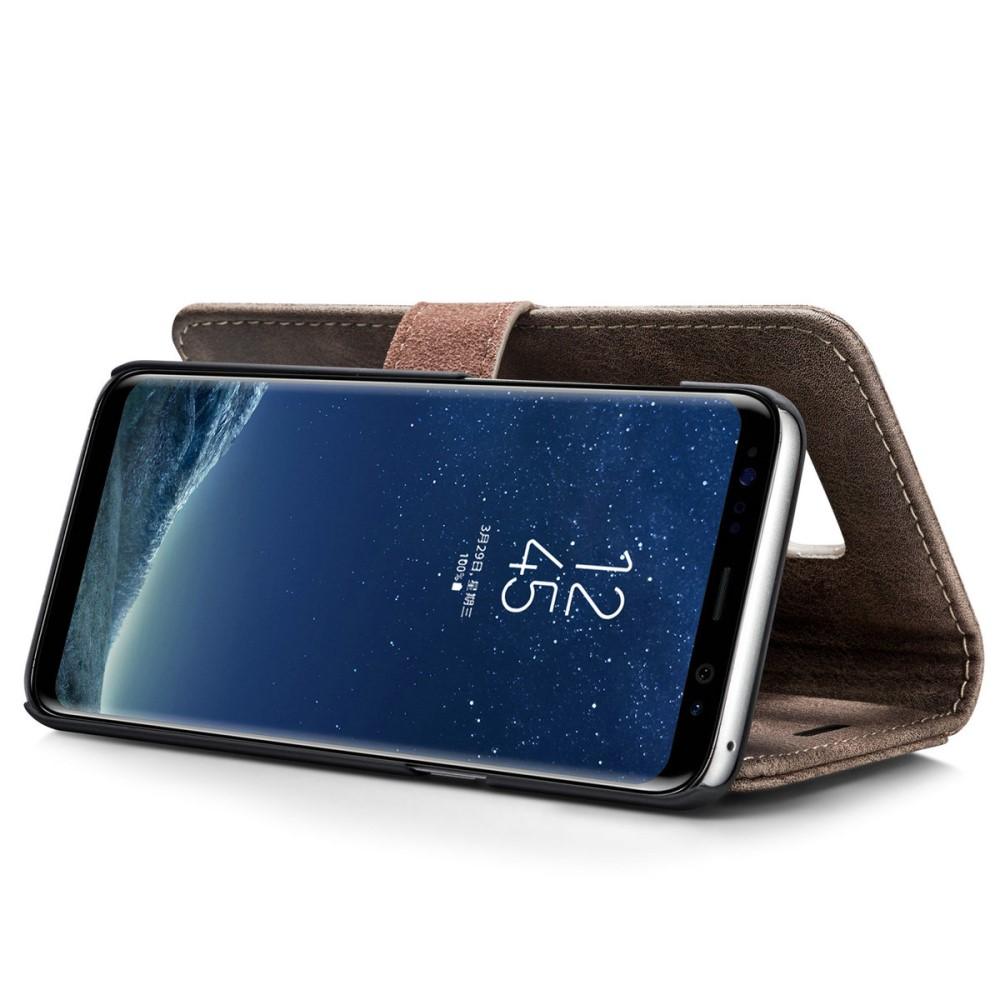 Magnet Wallet Galaxy S8 Brown