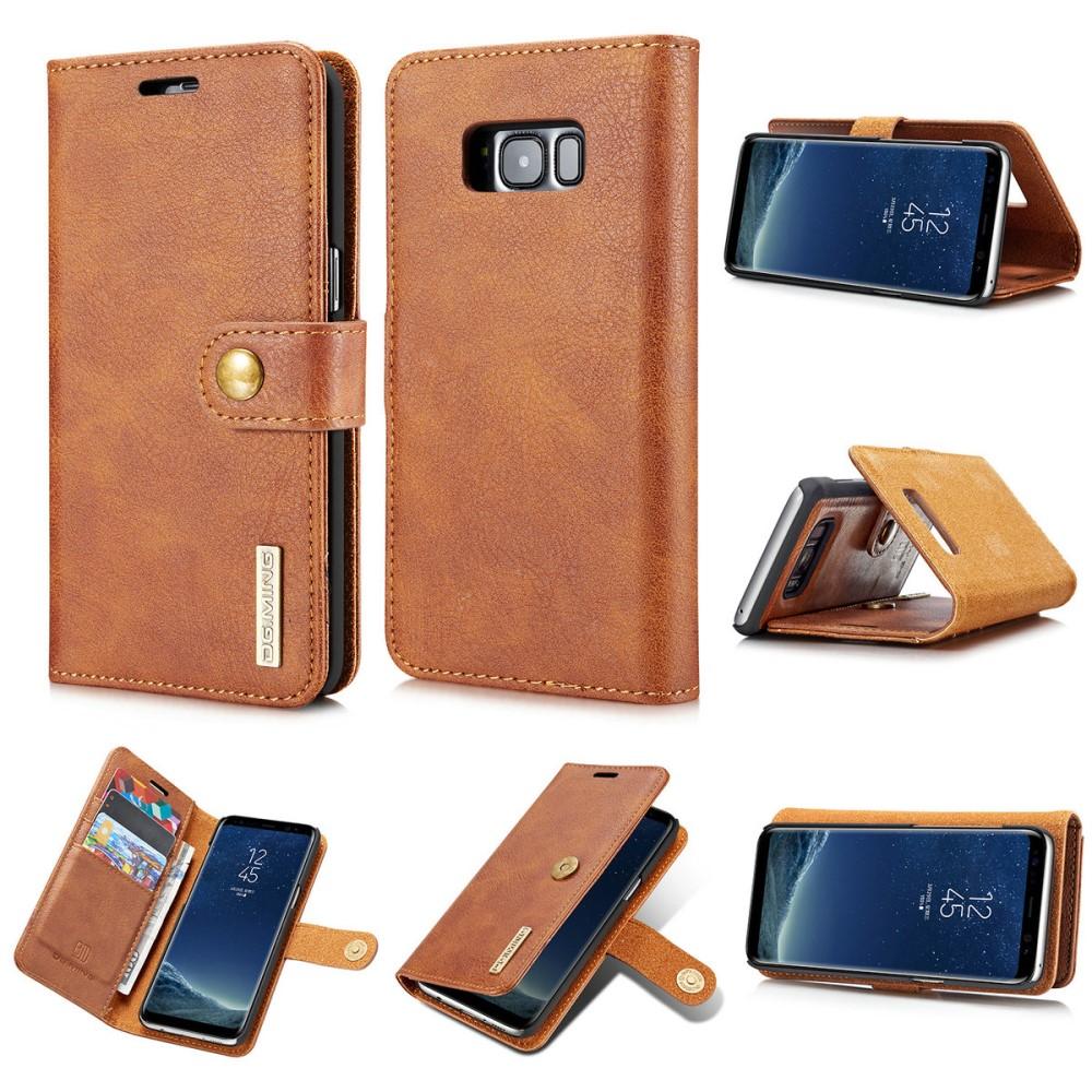 Magnet Wallet Galaxy S8 Cognac