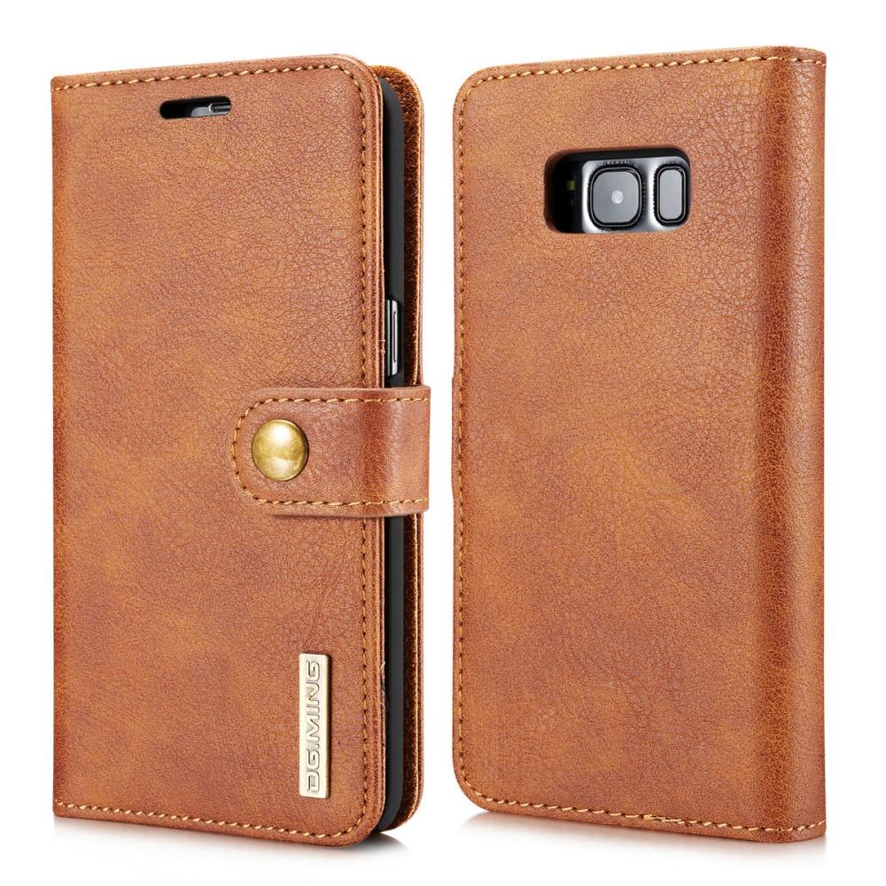 Magnet Wallet Galaxy S8 Plus Cognac