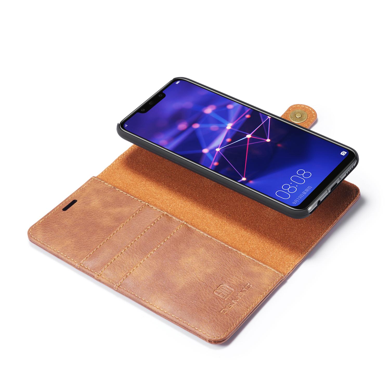 Magnet Wallet Huawei Mate 20 Lite Cognac