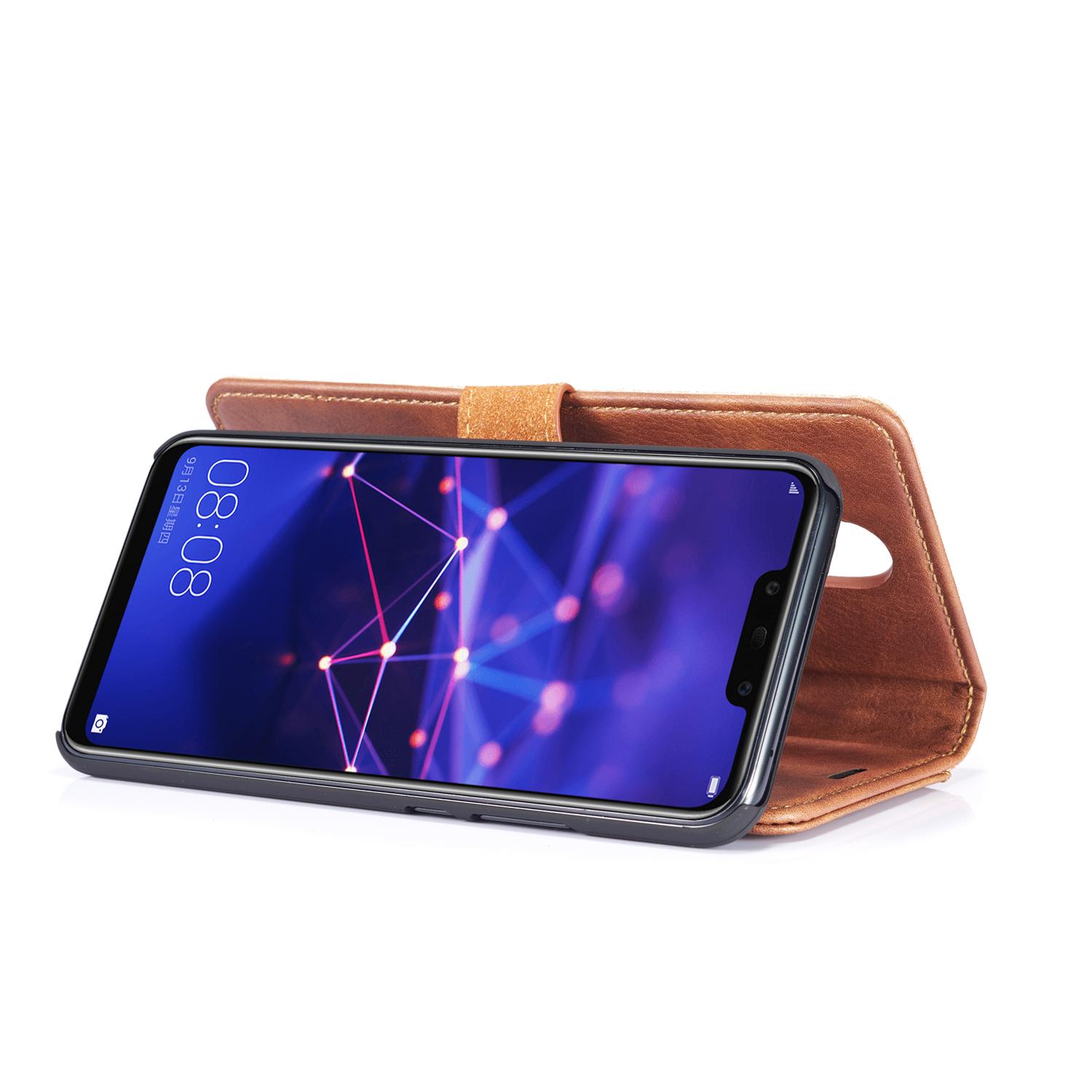 Magnet Wallet Huawei Mate 20 Lite Cognac