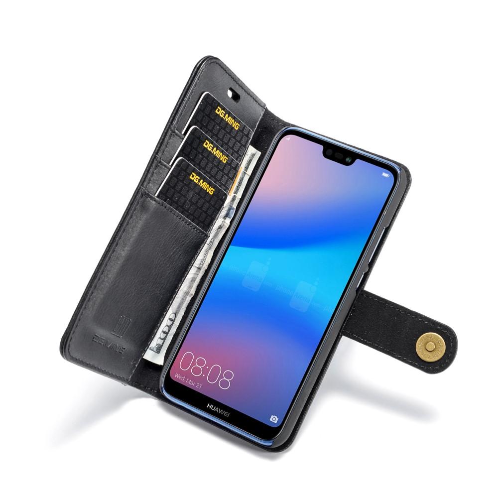 Magnet Wallet Huawei P20 Lite Svart