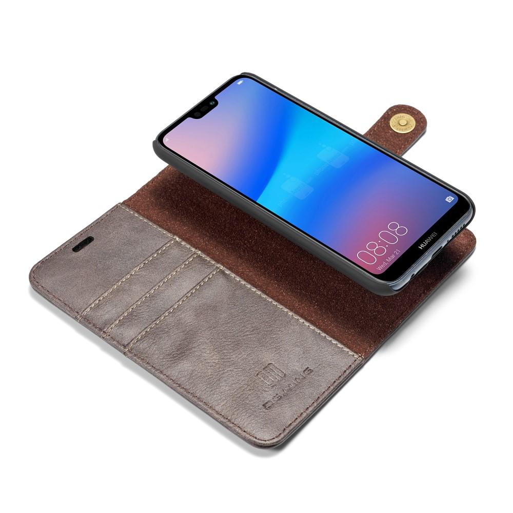 Magnet Wallet Huawei P20 Lite Brown