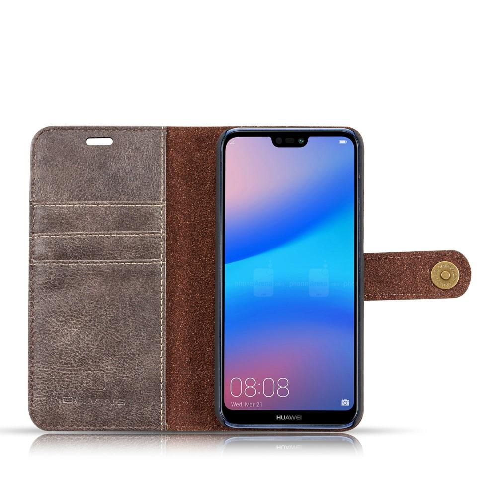 Magnet Wallet Huawei P20 Lite Brown