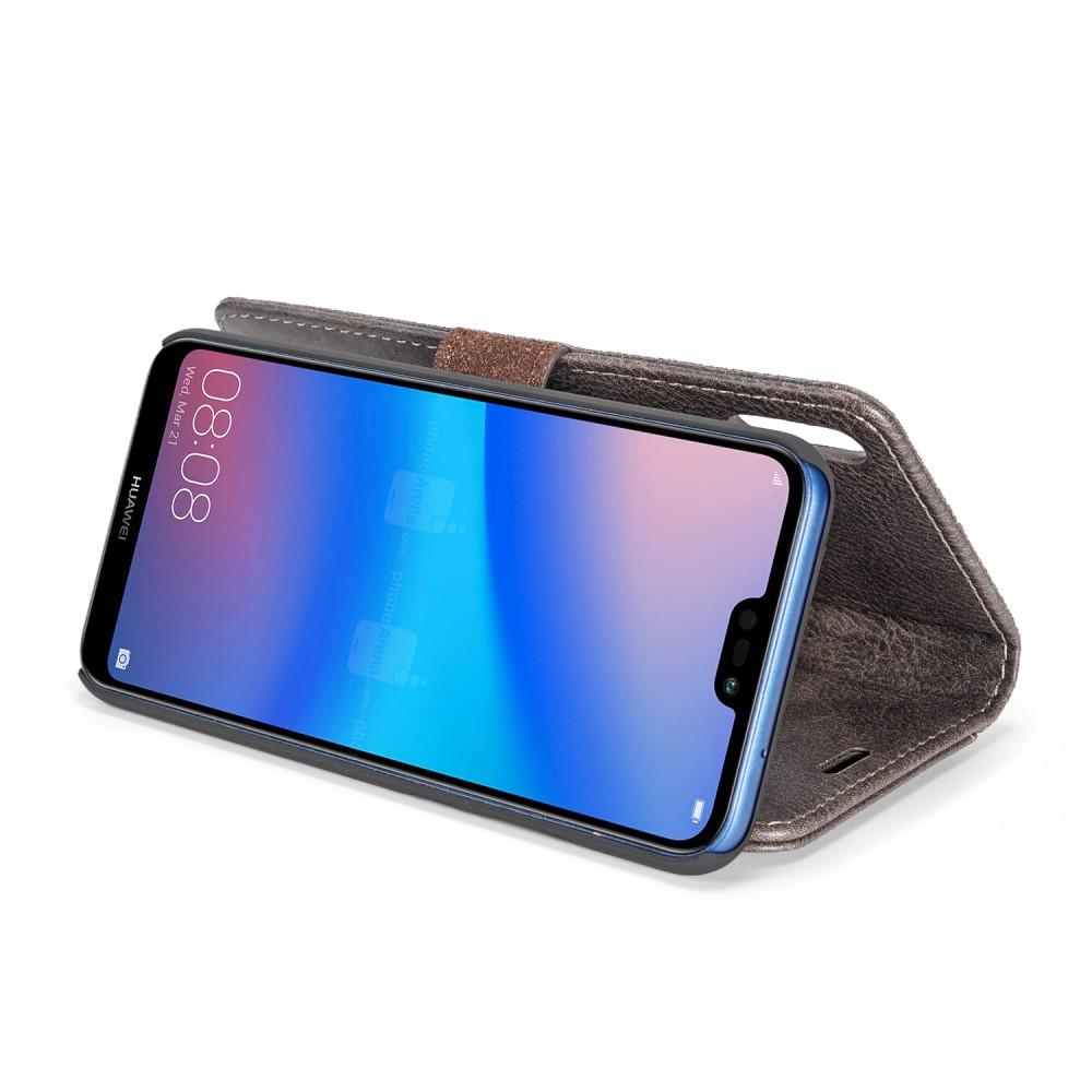 Magnet Wallet Huawei P20 Lite Brown