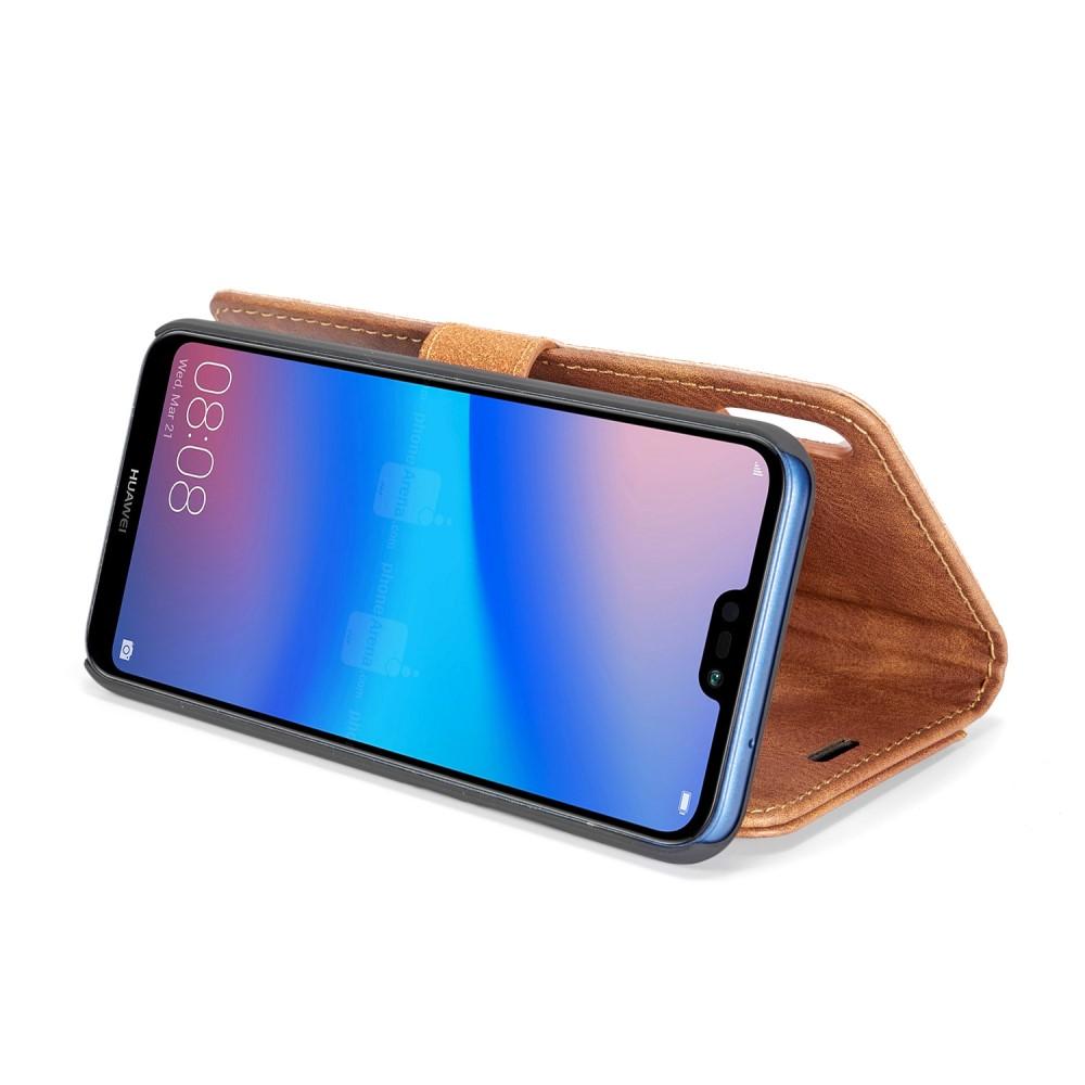 Magnet Wallet Huawei P20 Lite Cognac