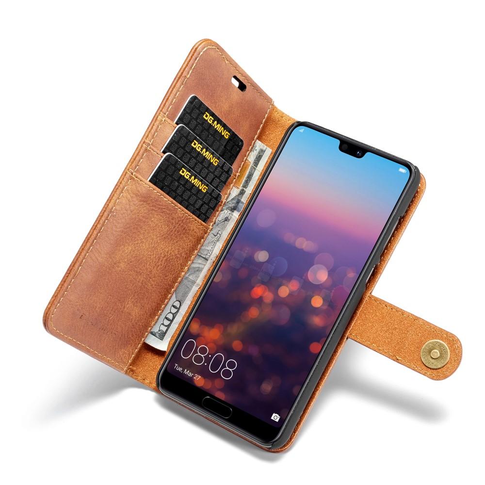 Magnet Wallet Huawei P20 Pro Cognac