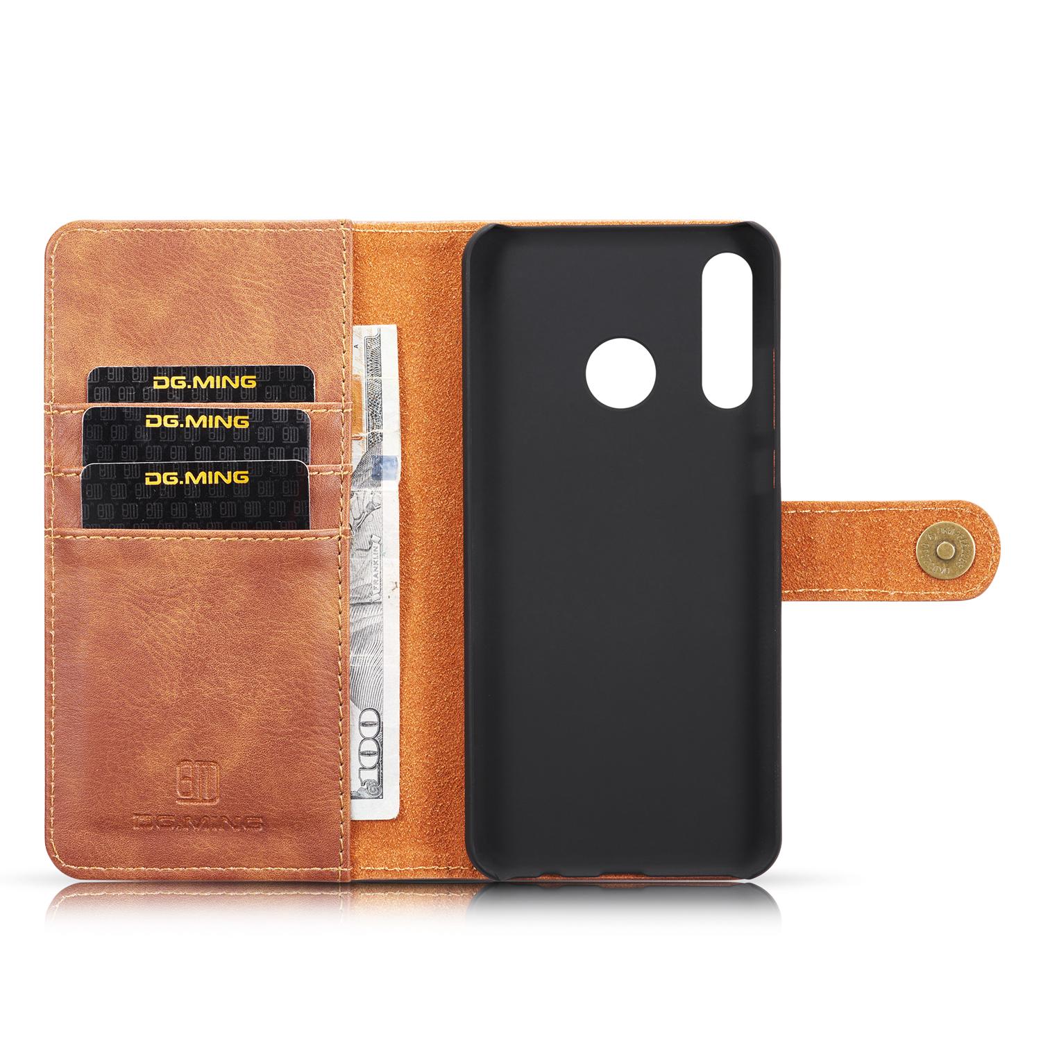 Magnet Wallet Huawei P30 Lite Cognac