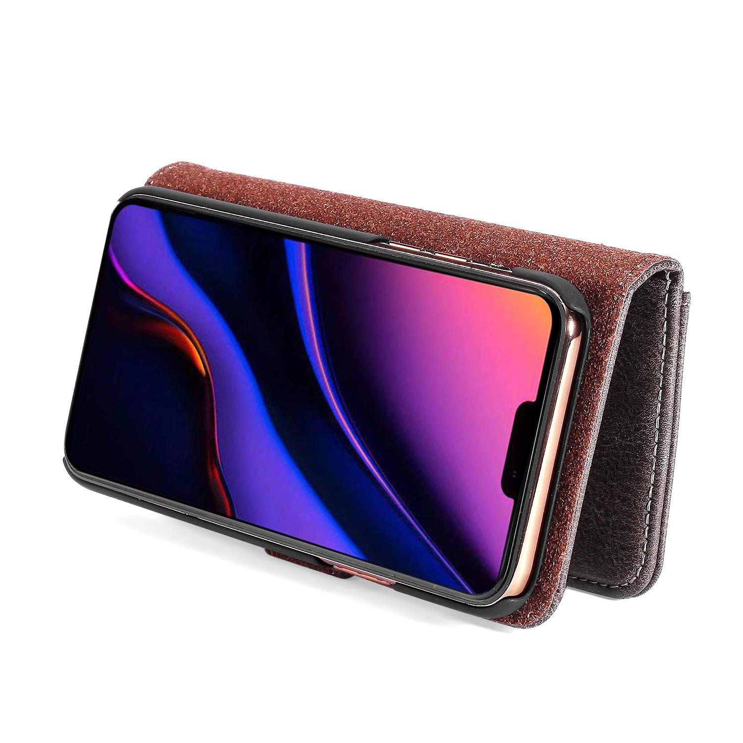 Magnet Wallet iPhone 11 Pro Brown