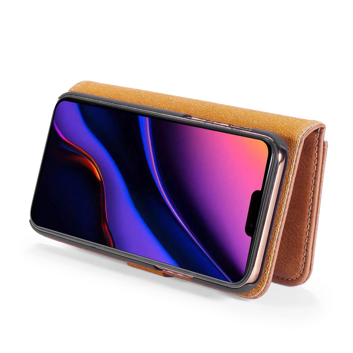 Magnet Wallet iPhone 11 Pro Cognac