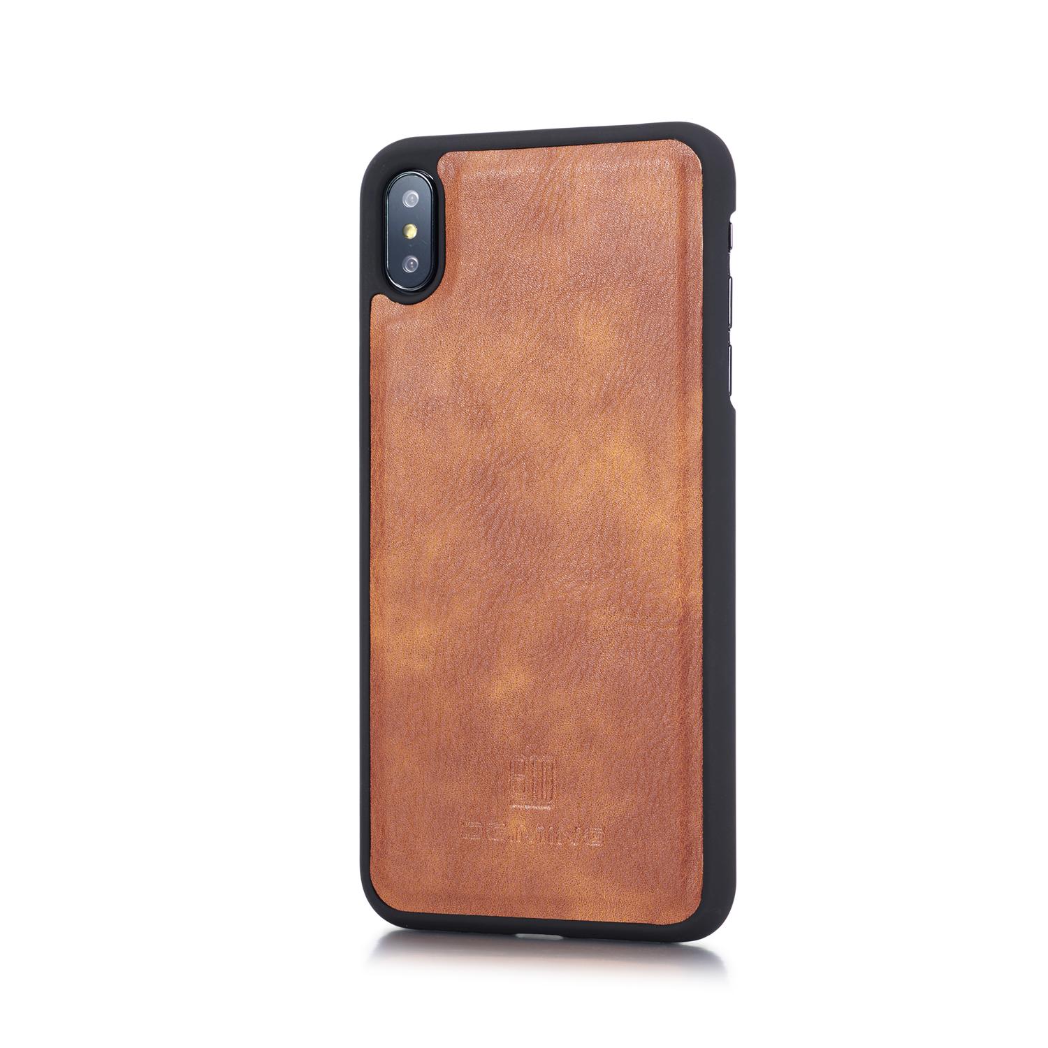 Magnet Wallet iPhone X/XS Cognac