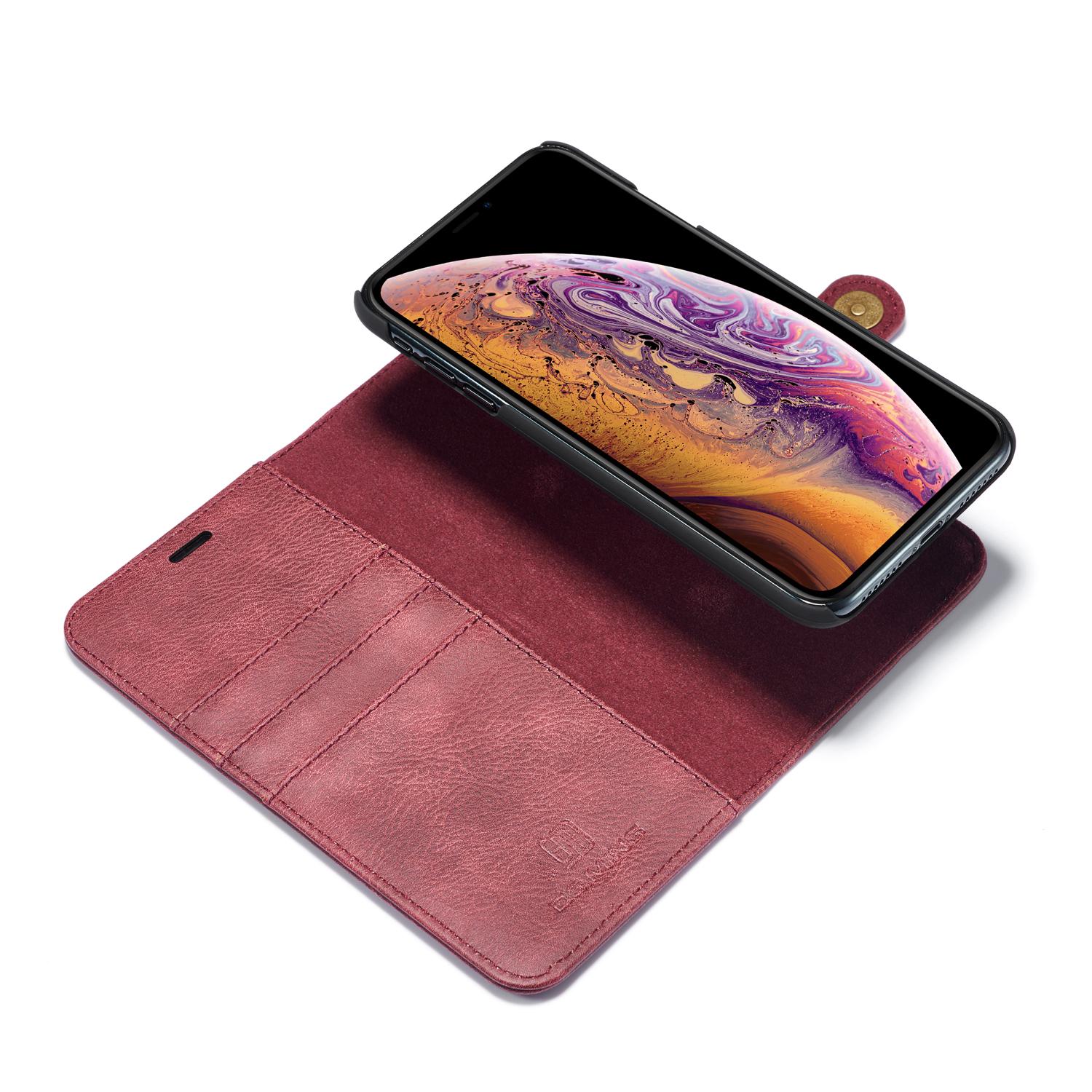 Magnet Wallet iPhone X/XS Red