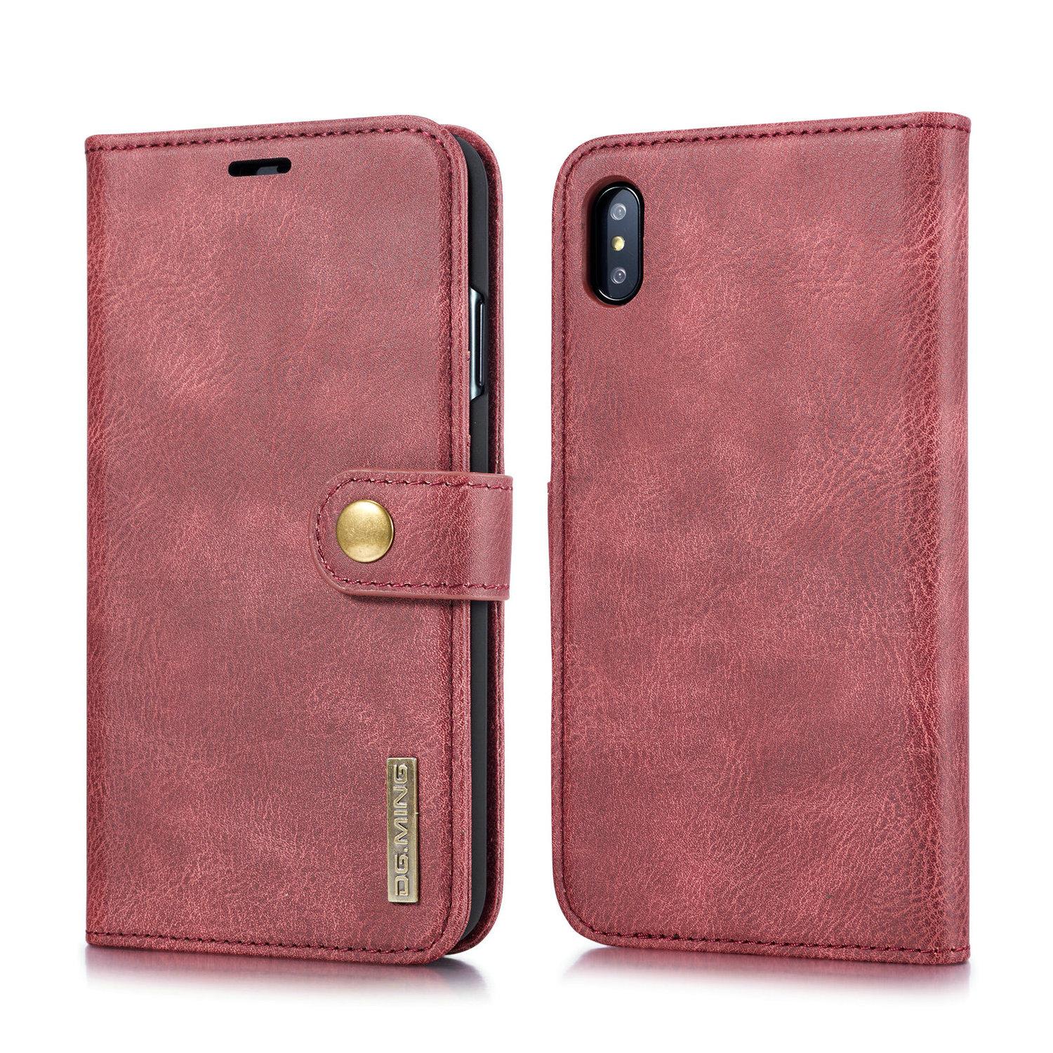 Magnet Wallet iPhone X/XS Red