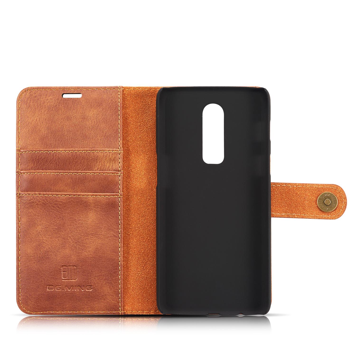 Magnet Wallet OnePlus 6 Cognac