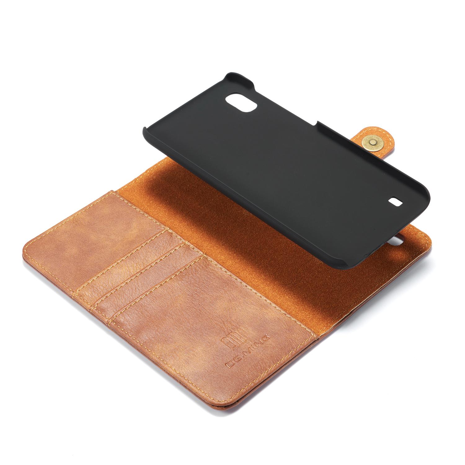 Magnet Wallet Samsung Galaxy A10 Cognac