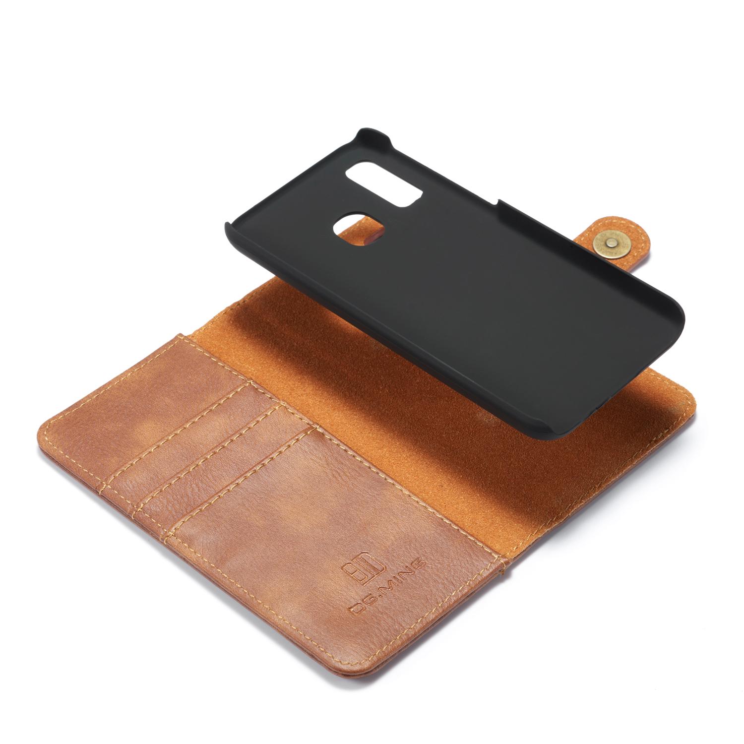 Magnet Wallet Samsung Galaxy A40 Cognac