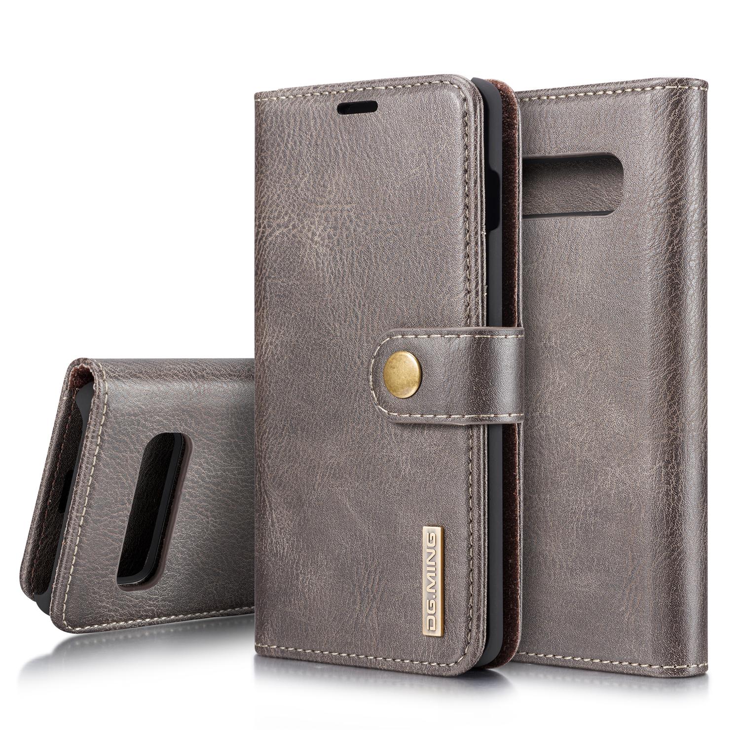 Magnet Wallet Samsung Galaxy S10 Plus Brun