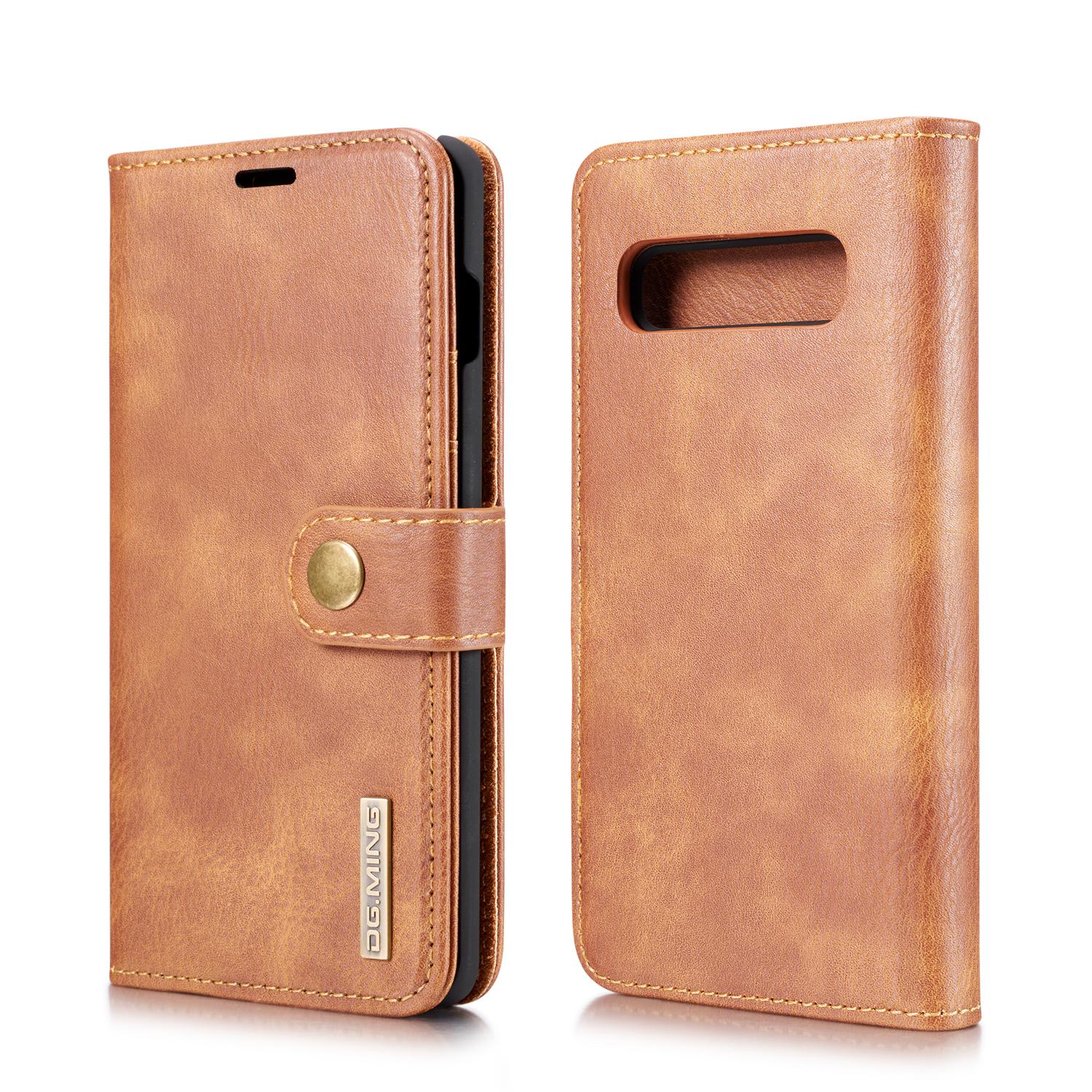 Magnet Wallet Samsung Galaxy S10 Plus Cognac