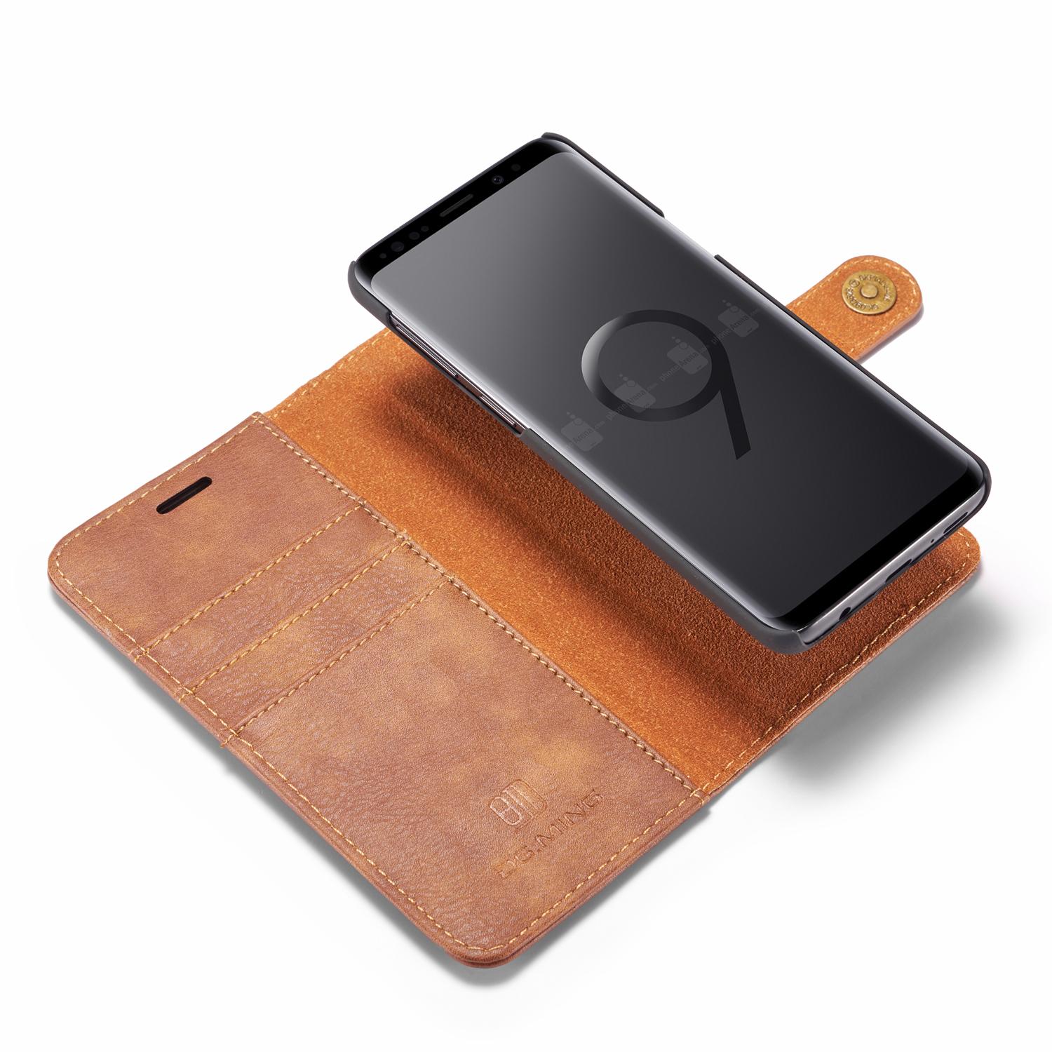 Magnet Wallet Samsung Galaxy S9 Cognac