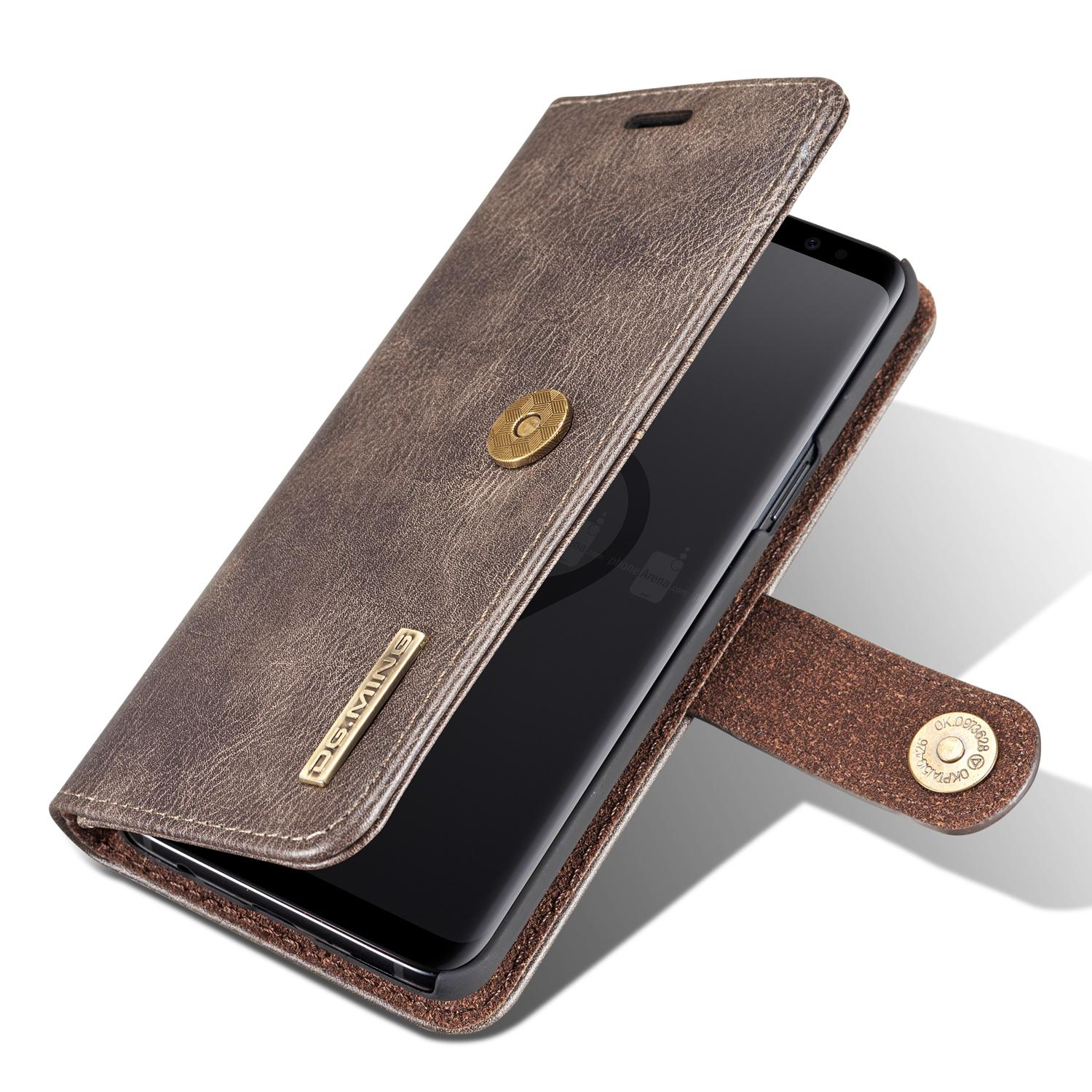 Magnet Wallet Samsung Galaxy S9 Plus Brown